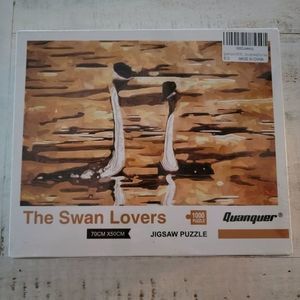 The Swan Lovers Jigsaw Puzzle 1000‎ pc 27.55" X 19.68" Quanquer NIB SEALED